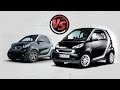 Smart Fortwo VS Smart Fortwo OLD. "2 Лошадиные силы"