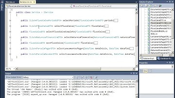 T2Ti ERP C# - Fluxo de Caixa - Video Aula 08 - WCF Fluxo de Caixa