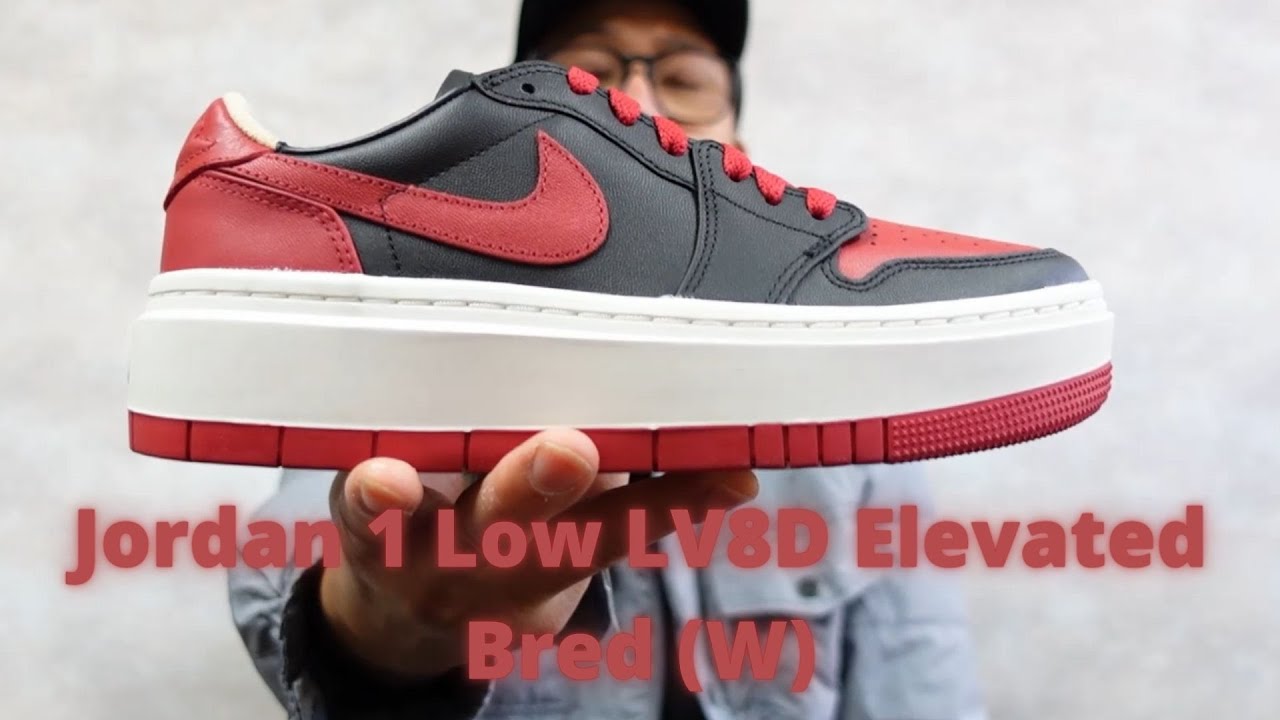On Feet Look] Jordan 1 Low LV8D Elevated Bred (W) 