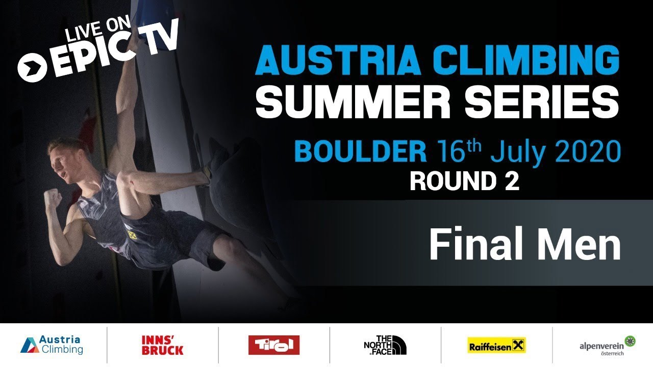 Austrian Climbing Summer Series Innsbruck 2 Men's Bouldering Finals