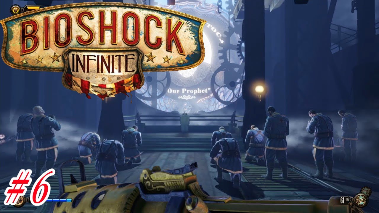 バイオショック インフィニット実況 6 神を崇める者たちを撃ち殺すべきか否か悩む Bioshock Infinite Switch版 Youtube