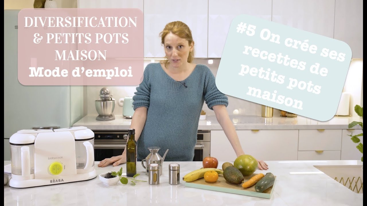 Recettes et conseils pour préparer des petits pots fait maison pour bébé