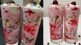 അപാര രുചിയിൽ ഫലൂഡ വീട്ടിൽ ഉണ്ടാക്കാം /Weikfield instant falooda /Falooda recipe in malayalam /