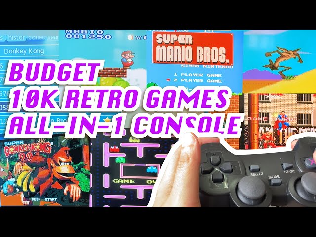 HDMI Plug and Play Budget Classic Retro Games Console 2021 Super Mario  Mortal Kombat Pacman 