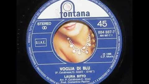 LAURA BITTO - Voglia Di Blu  (High Quality Sound)