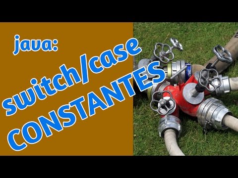 Java: Switch/Case/Break Constantes