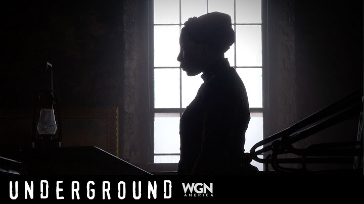 WGN America's Underground Set Secrets "The Harriet Tubman Episode: