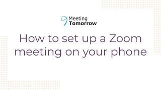 In this video, learn how to set up a zoom meeting on your phone.
follow along step by as we show you start and invite others to...