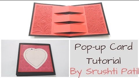 Pop-up Card for Explosion box Tutorial by Srushti Patil