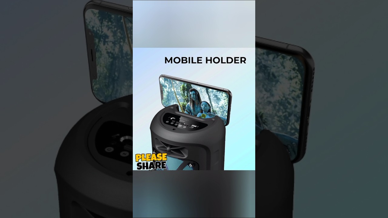 ZEBRONICS Sound Feast 90 🔊 | 10W Bass + RGB Lights | Best Party Speaker Under Budget 💥 