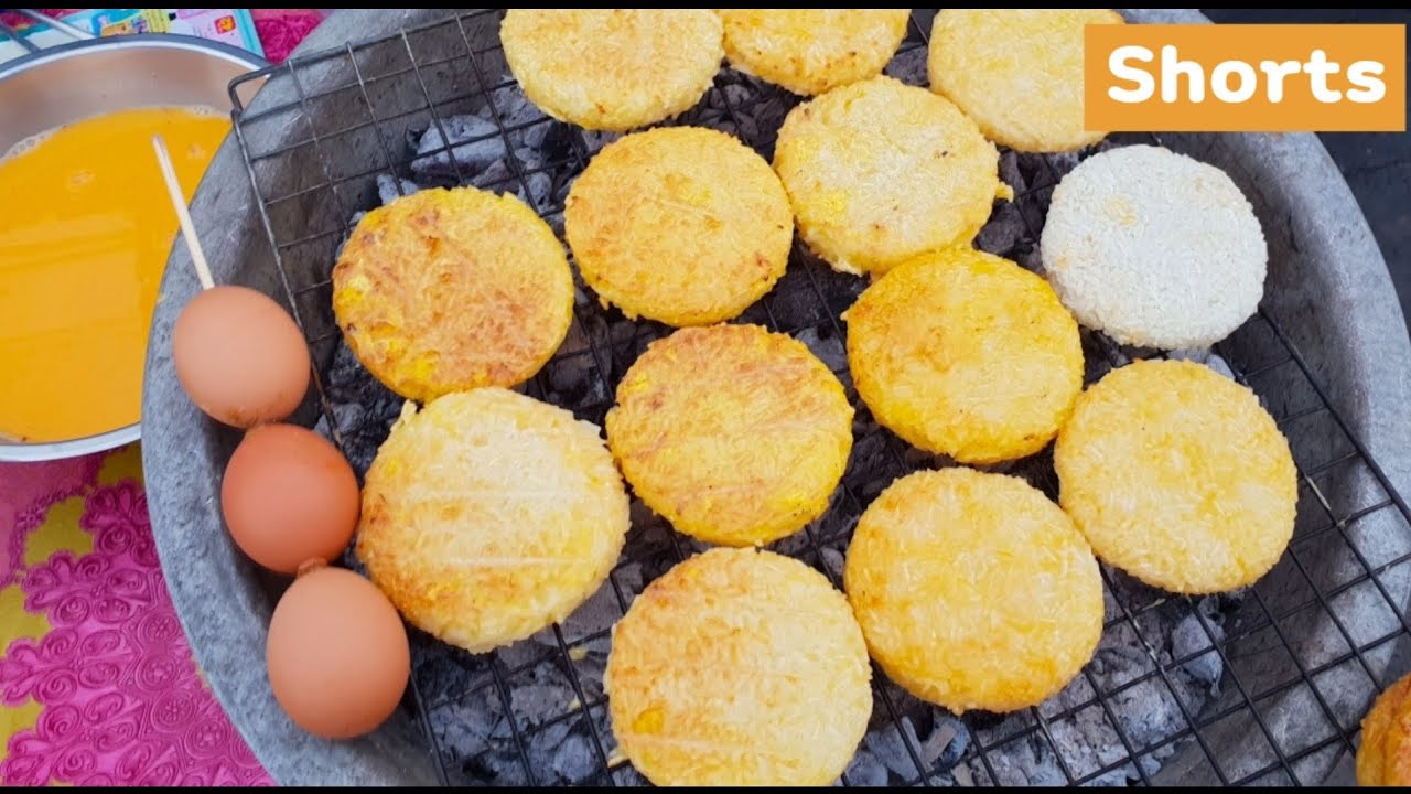 Sticky rice cake / grilled stricky rice - Shorts