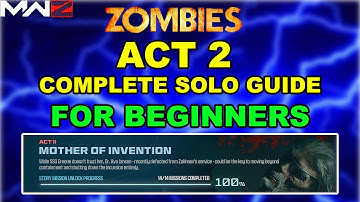 Master Act 2 of MW3 Zombies with This Beginner