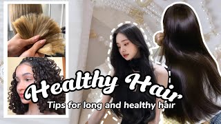 How to achieve long and healthy hair ? || Long hair tips