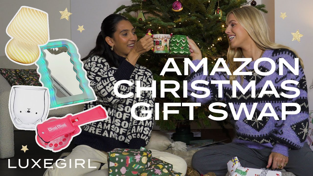 AMAZON CHRISTMAS GIFT SWAP, TASTE TEST & WEEKLY OFFICE VLOG LUXEGIRL