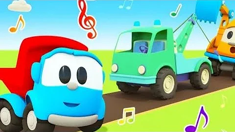 🧑‍🏭🧑‍🏭Helper Cars: a timber truck & an excavator. Car cartoons full episodes.🧑‍🏭