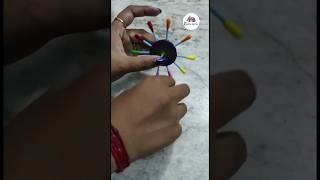 How to make hand spinner with earbuds/easy shorts ytshorts earbudscraft