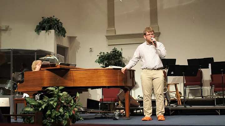 The Lord's Prayer sung by Jared Ellison