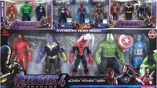 Avengers Toys | Action Figure | ASMR | Unboxing | Good Price | Iron-Man, Thanos, Hulk | Toys Hobby