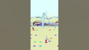 Bridge Race - Gameplay #6 - Level 54