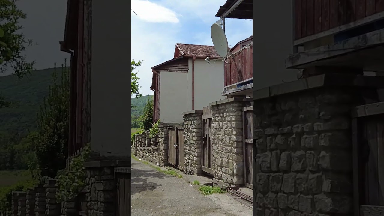 Old City Center Short 4K walk, Mtskheta, Saqartvelo (Georgia)