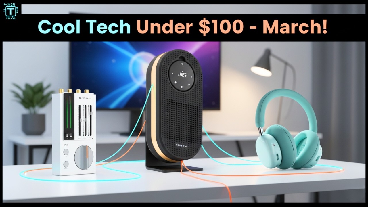 5 Cool Tech Under $100 - March! - YouTube
