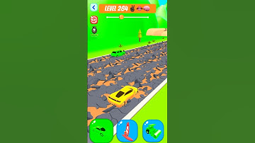 Shape-shifting Funny RaceGameplay new hyper casual games  #shorts #gameplay #shapeshifting Level 284