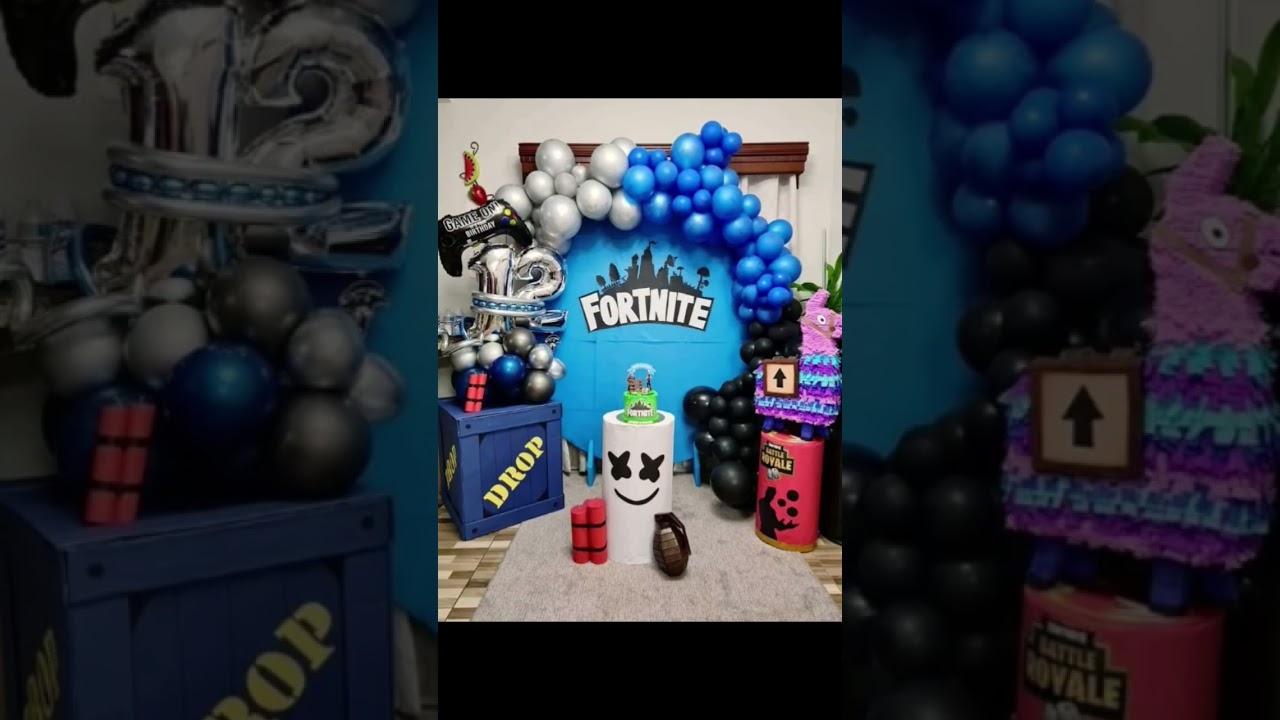 fortnite theme birthday | theme birthday ideas 