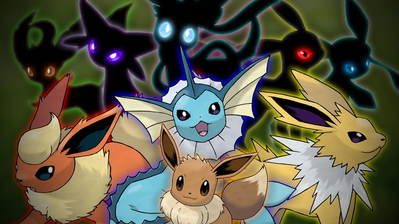 eeveelutions fighting