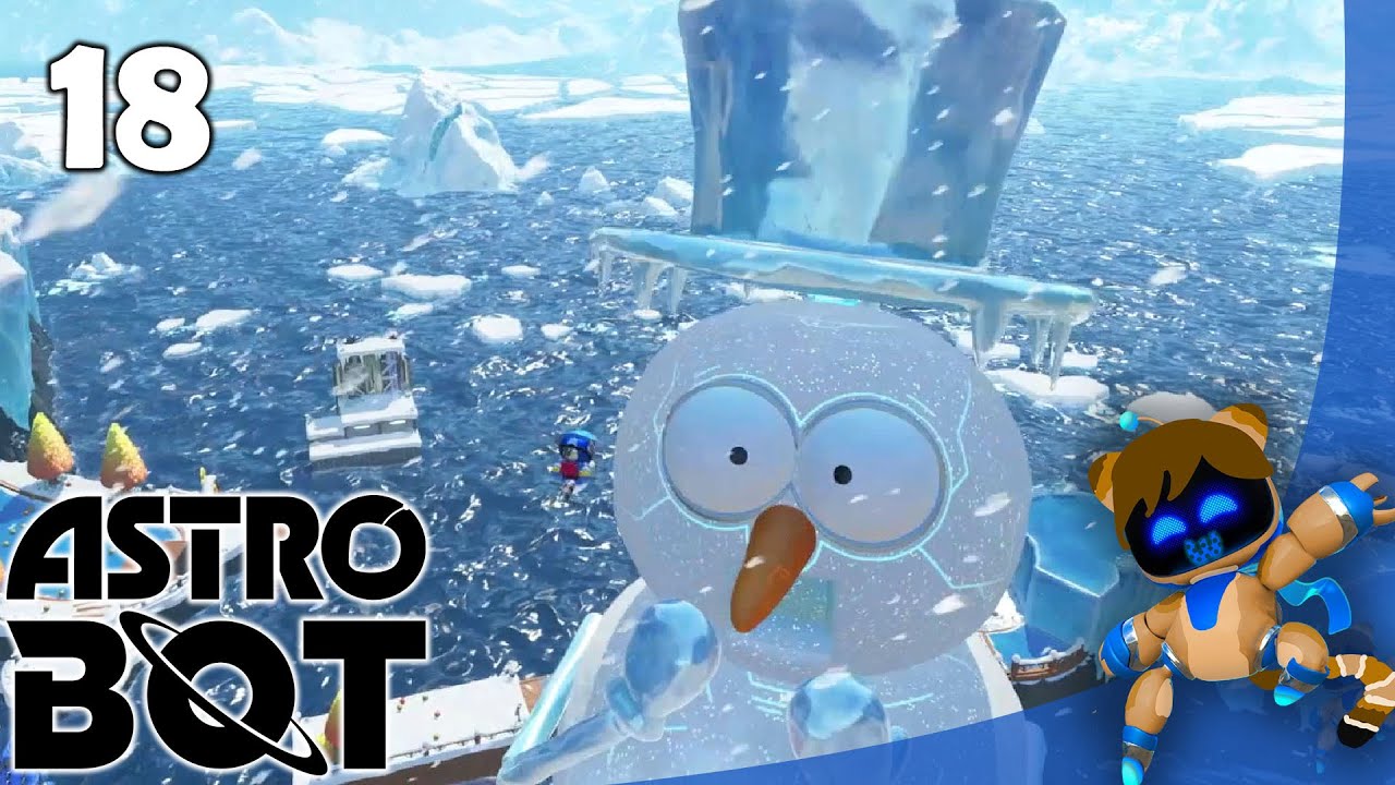 Snow problem | Astro Bot Part 18 - YouTube