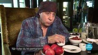Steven Van Zandt on Norwegian evening news NRK June 30. 2016
