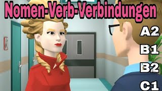 Die wichtigsten Nomen Verb Verbindungen  A2  | B1  | B2  | C1