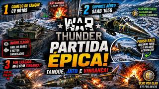 Ninguém segura a CLABR no War Thunder! (SAAB 105G + CV 90105) (War Thunder - PT-BR)