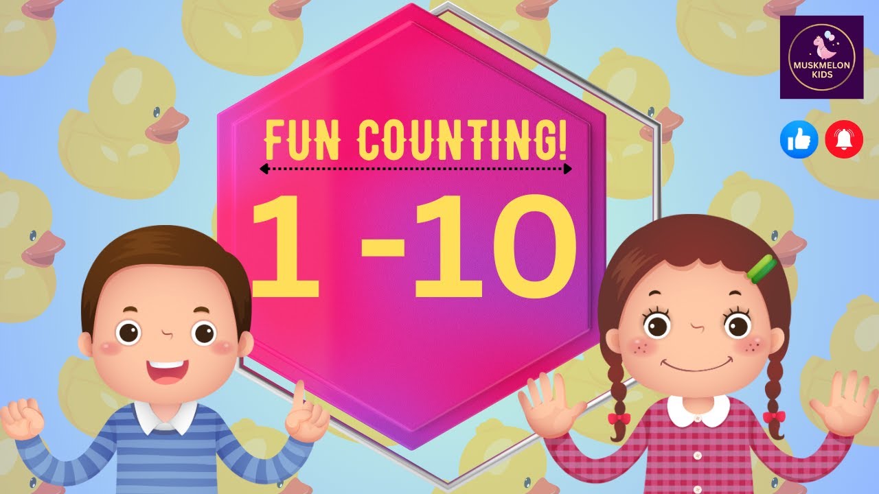 Learn Numbers Fast and Easy: Fun Counting 1-10 - YouTube