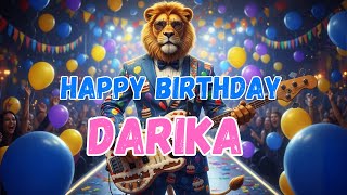 Darika Happy Birthday Song - Happy Birthday To Darika