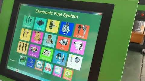 common rail test bench QR coding for Denso injector