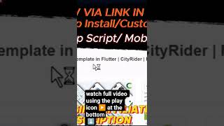 How to Install CityRider - Flutter Bicycle Rental App Template
