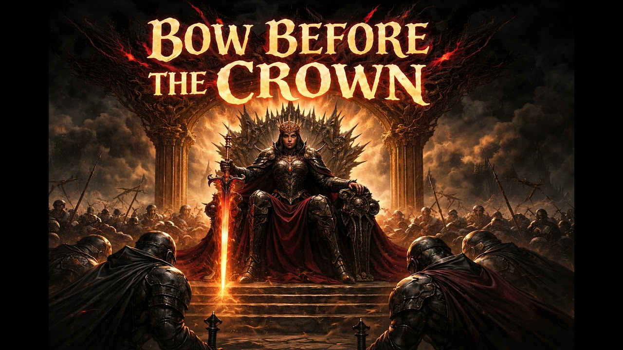 Bow Before the Crown ai Symphonic Gothic Metal (Original Song)