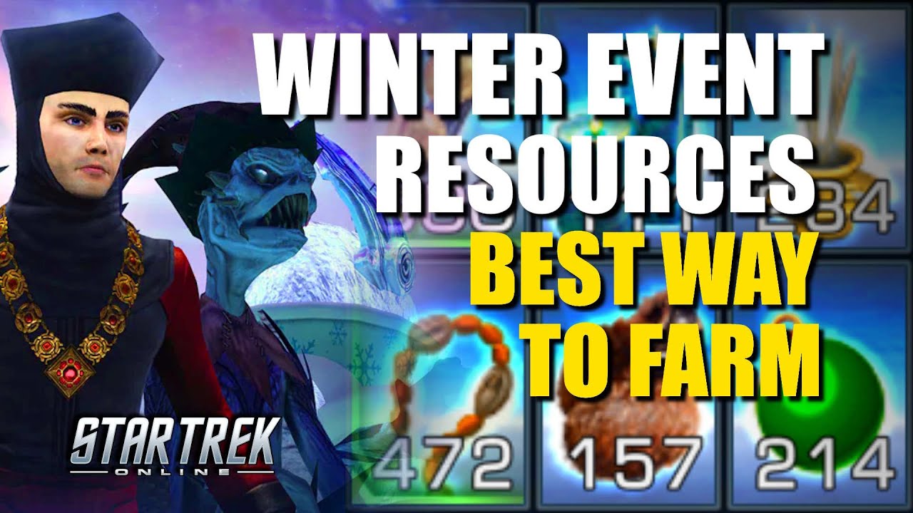 STOP Wasting Time Farm Winter Event Resources the RIGHT Way STO
