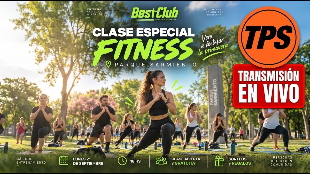 Clase de Fitness con #BestClub / #TPSStreaming Edición Especial 😎🫵