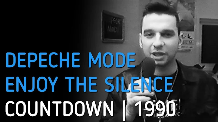 Depeche Mode | Countdown 1990 | Enjoy The Silence & dressing room visit