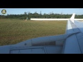 Cubana Tupolev 204 POWERFUL PS-90 tailwind takeoff from Holguin to Havana  [AirClips]