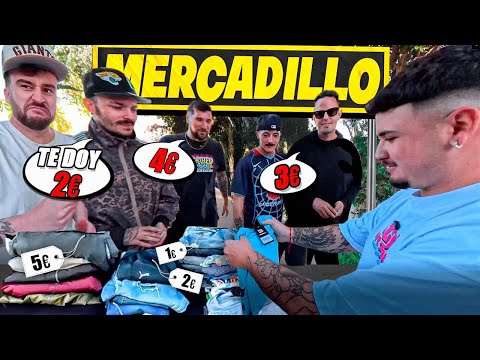 MONTE UN MERCADILLO DE ROPA PARA MIS AMIGOS * El que más pague se la lleva🤣*