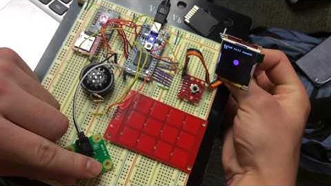 Mbed Threading using shiftbrite, uLCD, and more