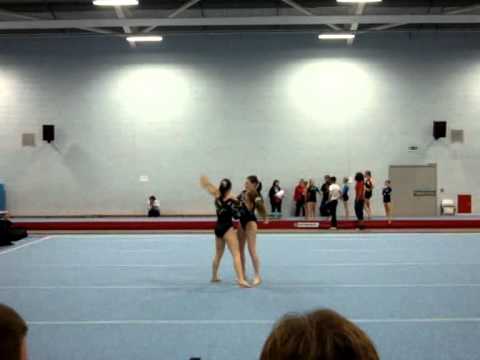 kayleigh jess and daisy winning acro routine 2010