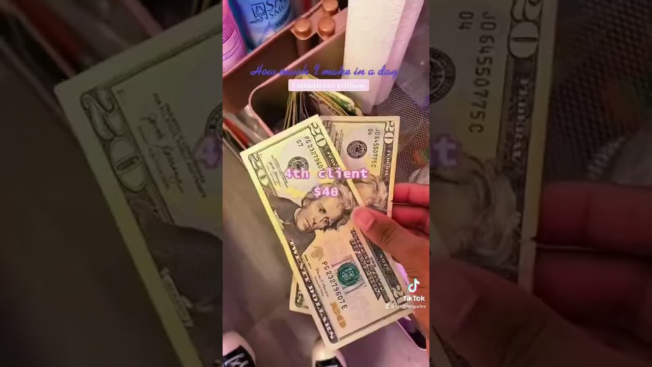 Esthetician edition: how much I make in a day!