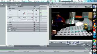 How to do muzzle flashes in Final Cut Express