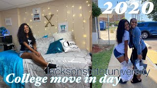 COLLEGE Move In Day Vlog || Jackson State university