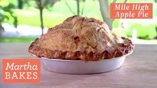 Martha Stewart's Mile High Apple Pie | Martha Bake's Recipes
