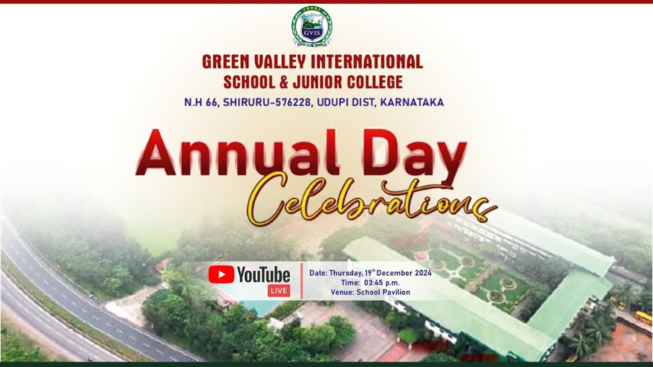Annual Day Celebration 2024 - Live - YouTube