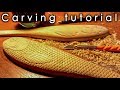 How to carve scales. Detailed carving tutorial.